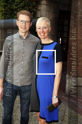 Amsterdam 15 juli 2018
Frits Huffnagel feestje voor zijn 50e verjaardag bij hotel the Grand. Sander Dekker met vrouw
