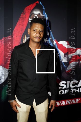 Amsterdam 3 juli 2018
Premiere Sicario in pathe Arena. Sergio Ijssel met vriendin