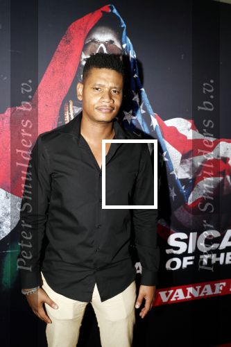 Amsterdam 3 juli 2018
Premiere Sicario in pathe Arena. Sergio Ijssel met vriendin