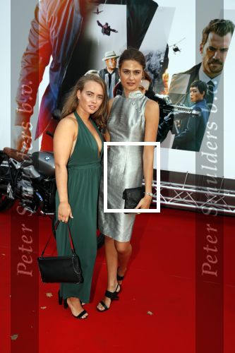 Amsterdam 30 juli 2018
Premiere Mission Impossible in Pathe Arena. Fleur Fabienne en Silke Hajunga