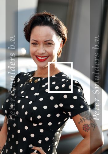 Amsterdam 30 juli 2018
Premiere Mission Impossible in Pathe Arena. Sonja Silva met man Pyke Pos