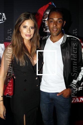 Amsterdam 3 juli 2018
Premiere Sicario in pathe Arena. Stephanie Tency met compagnon
