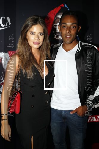 Amsterdam 3 juli 2018
Premiere Sicario in pathe Arena. Stephanie Tency met compagnon