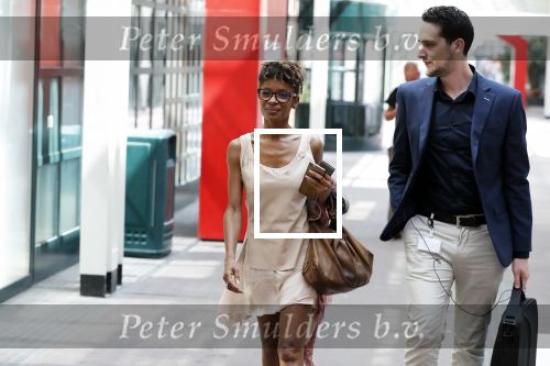 Amsterdam 12 juli 2018
Sylvana Simons loopt met collega door de stopera.