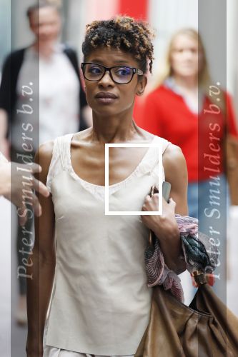 Amsterdam 12 juli 2018
Sylvana Simons loopt met collega door de stopera.