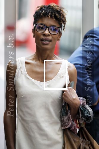 Amsterdam 12 juli 2018
Sylvana Simons loopt met collega door de stopera.