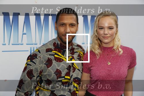 Amsterdam 17 juli 2018
Premiere Mamma mia in Tuschinski. Tarikh Janssen en partner