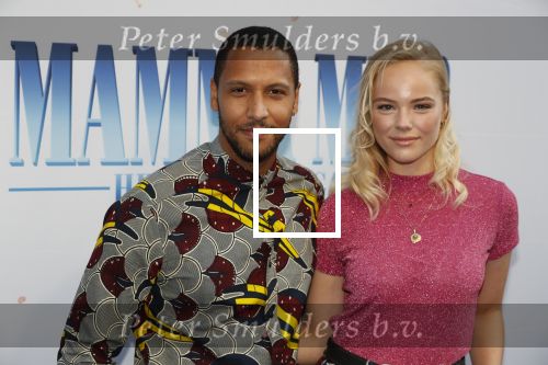 Amsterdam 17 juli 2018
Premiere Mamma mia in Tuschinski. Tarikh Janssen en partner