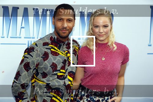 Amsterdam 17 juli 2018
Premiere Mamma mia in Tuschinski. Tarikh Janssen en partner