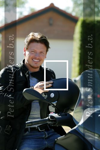 Vinkeveen 29 juni 2018
Thomas Berge op zijn nieuwe MP3 piaggio motor.