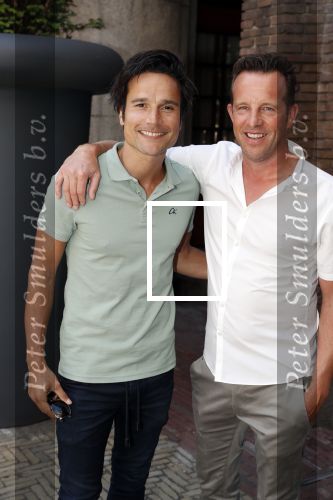 Amsterdam 15 juli 2018
Frits Huffnagel feestje voor zijn 50e verjaardag bij hotel the Grand. Tim Oliehoek met partner
