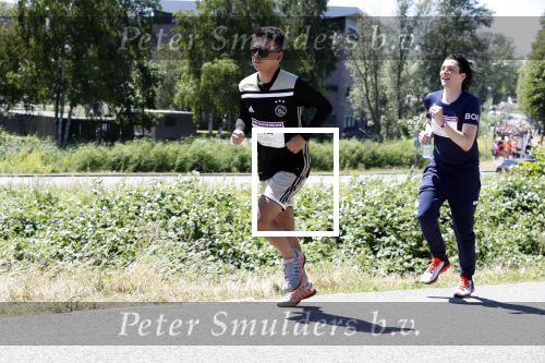Amsterdam 1 juli 2018
Edwin Evers Run bij het science park met vele bners. Vinchenzo