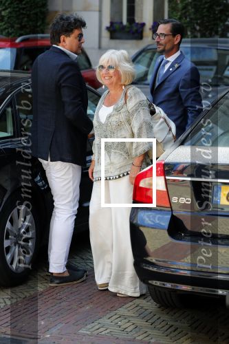 Amsterdam 15 juli 2018
Frits Huffnagel feestje voor zijn 50e verjaardag bij hotel the Grand. Willeke Alberti