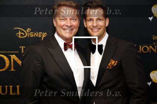 Amsterdam 15 juli 2019
Premiere the lion king in tuschinski. Albert Verlinde met een kennis