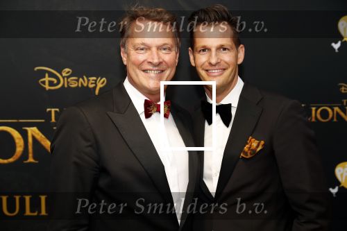 Amsterdam 15 juli 2019
Premiere the lion king in tuschinski. Albert Verlinde met een kennis