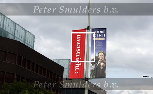 Maastricht 12 juli 2019
Andre Rieu reclame voor zijn concerten op het vrijthof in Maastricht.