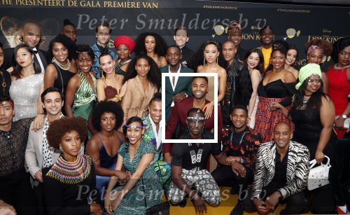 Amsterdam 15 juli 2019
Premiere the lion king in tuschinski. Cast van de Lion-King the Musical
