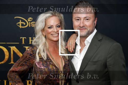 Amsterdam 15 juli 2019
Premiere the lion king in tuschinski. Dennis Weening met zijn vrouw