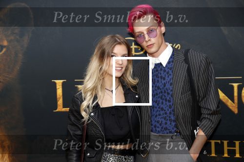 Amsterdam 15 juli 2019
Premiere the lion king in tuschinski. Dionne Slagter en Ferry de Ruiter
