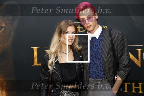 Amsterdam 15 juli 2019
Premiere the lion king in tuschinski. Dionne Slagter en Ferry de Ruiter