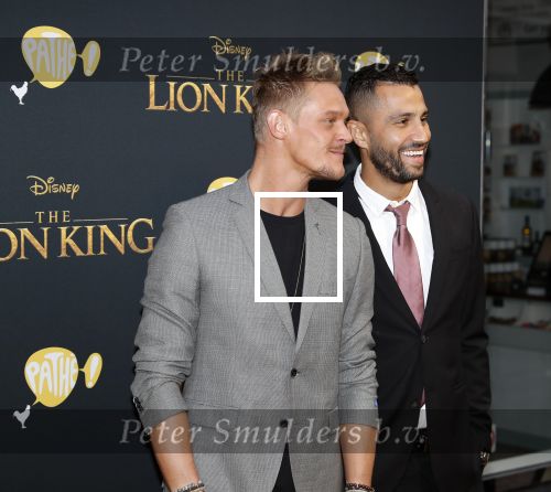 Amsterdam 15 juli 2019
Premiere the lion king in tuschinski. Ferry Doedens met zijn vriend