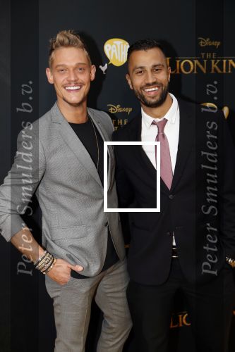 Amsterdam 15 juli 2019
Premiere the lion king in tuschinski. Ferry Doedens met zijn vriend