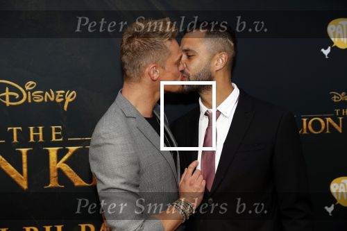 Amsterdam 15 juli 2019
Premiere the lion king in tuschinski. Ferry Doedens met zijn vriend