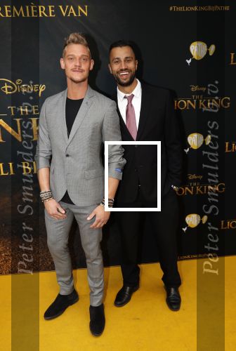 Amsterdam 15 juli 2019
Premiere the lion king in tuschinski. Ferry Doedens met zijn vriend