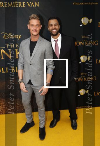 Amsterdam 15 juli 2019
Premiere the lion king in tuschinski. Ferry Doedens met zijn vriend