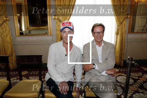 Den Haag 26 juli 2019
Binnenkijken op paleis Noordeinde en bij de koninklijke stallen met Frank en Rogier van het sbs6 programma paleis voor een prikkie.