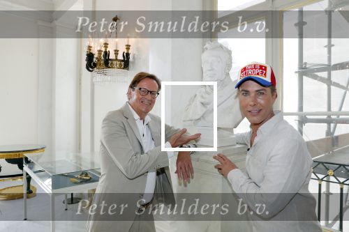 Den Haag 26 juli 2019
Binnenkijken op paleis Noordeinde en bij de koninklijke stallen met Frank en Rogier van het sbs6 programma paleis voor een prikkie.