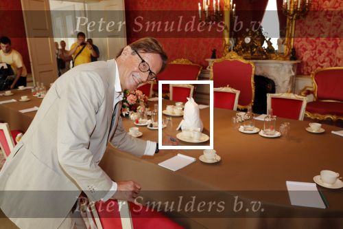 Den Haag 26 juli 2019
Binnenkijken op paleis Noordeinde en bij de koninklijke stallen met Frank en Rogier van het sbs6 programma paleis voor een prikkie.