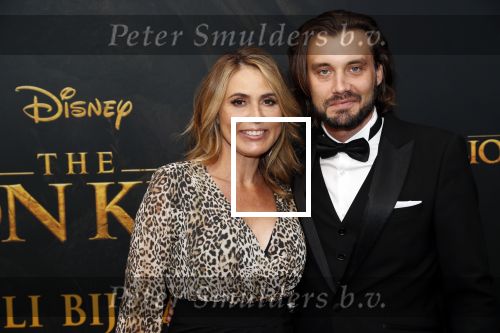 Amsterdam 15 juli 2019
Premiere the lion king in tuschinski. Heleen v Royen met partner Bart