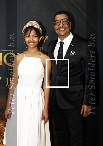 Amsterdam 15 juli 2019
Premiere the lion king in tuschinski. Jorgen raymann met dochter