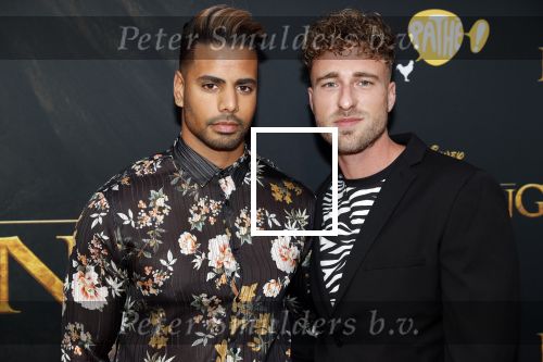 Amsterdam 15 juli 2019
Premiere the lion king in tuschinski. Joshua Krishnadath  met partner