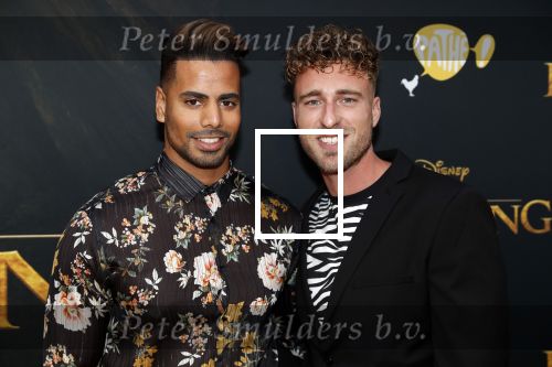 Amsterdam 15 juli 2019
Premiere the lion king in tuschinski. Joshua Krishnadath  met partner