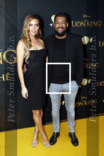 Amsterdam 15 juli 2019
Premiere the lion king in tuschinski. Kim Feenstra met vriend