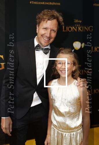 Amsterdam 15 juli 2019
Premiere the lion king in tuschinski. Klaas v Kruistum met dochter