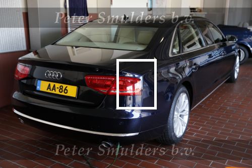 Den Haag 26 juli 2019
Binnenkijken op paleis Noordeinde en bij de koninklijke stallen met Frank en Rogier van het sbs6 programma paleis voor een prikkie. Audi A8 van Koning Willem Alexander aan een druppel