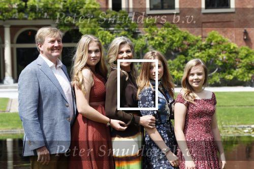 Den Haag 19 juli 2019
Jaarlijkse fotouurtje in de thuisn van Huis ten Bosch . Aanwezig Koning Willem Alexander Koningin Maxima Prinses Amalia Alexia en Ariane.