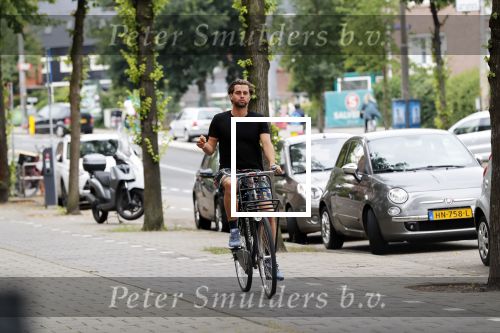 Amsterdam 11 juli 2019
Manuel Broekman op de fiets