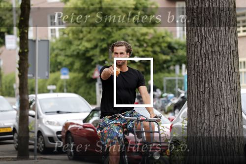 Amsterdam 11 juli 2019
Manuel Broekman op de fiets