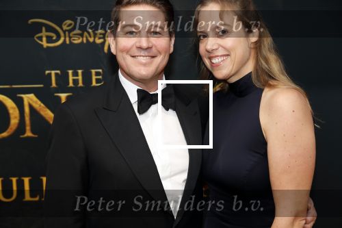 Amsterdam 15 juli 2019
Premiere the lion king in tuschinski. Martijn Krabbe kwam met zijn verloofde/vriendin