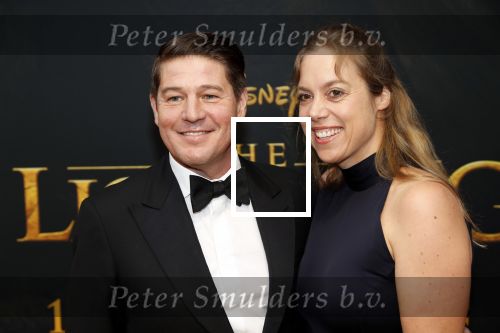 Amsterdam 15 juli 2019
Premiere the lion king in tuschinski. Martijn Krabbe kwam met zijn verloofde/vriendin