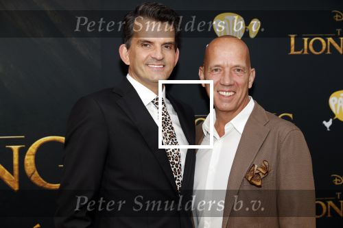 Amsterdam 15 juli 2019
Premiere the lion king in tuschinski. maurice Wijnen met partner