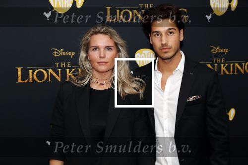 Amsterdam 15 juli 2019
Premiere the lion king in tuschinski. Milan Carvalho en Lizzy Cachel