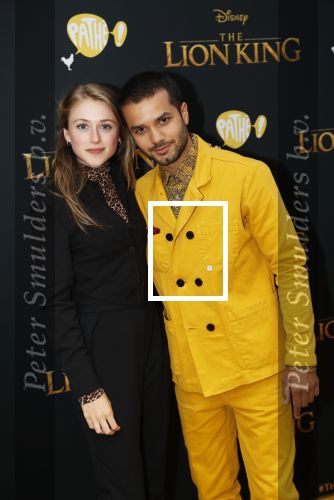 Amsterdam 15 juli 2019
Premiere the lion king in tuschinski. Mingus Dagelet met vriendin