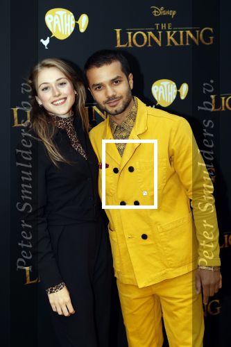 Amsterdam 15 juli 2019
Premiere the lion king in tuschinski. Mingus Dagelet met vriendin