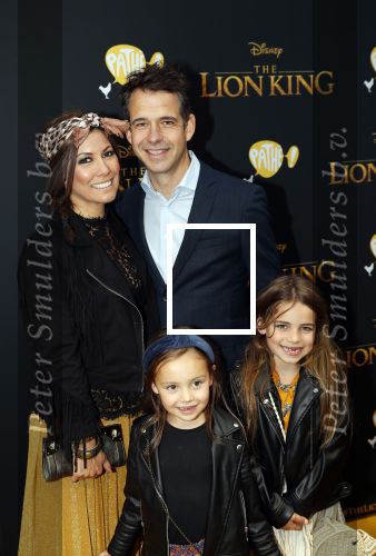 Amsterdam 15 juli 2019
Premiere the lion king in tuschinski. Pepijn Padberg met Nathalie de Hoop en hun dochter