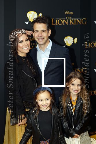 Amsterdam 15 juli 2019
Premiere the lion king in tuschinski. Pepijn Padberg met Nathalie de Hoop en hun dochter